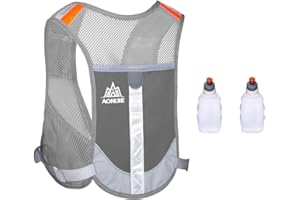 Achsoo Ultralight Reflective Running Vest Backpack Marathon Hiking Bags Hydration Pack Outdoor Sport Bag Cycling Pack
