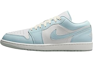 NIKE Air Jordan 1 Low SE Chaussures pour homme (HJ5999-400, Bleu glacier/Blanc sommet/Guava Ice/Sea Glass)