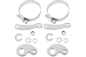 Bohaner 2 Set Universal Torque Arm Conversion Kit Torque Arm Bicycle Dropout Amplifier Torque Arm Protective Accessories for Front or Rear Hub