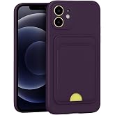 CONSTRAIN - iPhone 11 ile uyumlu İphone Kılıf Kamera Ve K&ouml;şe Korumalı Kartlıklı C&uuml;zdanlı Yumuşak Renkli Silikon Kapak i&ccedil;i Kad