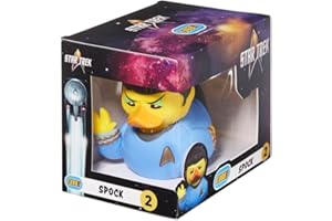 TUBBZ Pudełkowana edycja kolekcjonerska kolekcjonerska winylowa gumowa figurka kaczki - oficjalny produkt Star Trek - TV, filmy i gry wideo