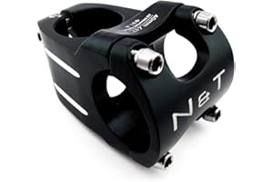 Noah And Theo NT-ST-C318-40-BLACK Race Bicycle 40mm Short Stem 28.6mm or 1-1/8" to 31.8mm Road or MTB Handlebar