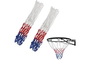 TAIHE 2 Stück Basketballnetz - Profi Basketball Netz, Ballnetz Netz für Basketballkorb, Korbnetz Outdoor Basketball Korb Netz