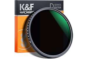 K&F Concept Filtr do obiektywu serii D zmienny filtr 55 mm zmienny ND filtr ND8-2000 (3-11 stop) filtr obiektywu neutralna gęstość szary