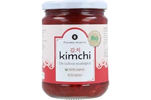 PLANETA HUERTO BONSÁI PLANETA HUERTO | Kimchi Fermentado Vegano Ecológico 420 g – Kimchi Con Vegetales Bio y Probióticos Naturales, Ideal como Acompañamiento o Ingrediente Saludable