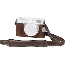 SMALLRIG Étui Demi-Cuir Rétro Marron Pour FUJIFILM X100VI - Bandoulière Incluse - Protection Premium 4699
