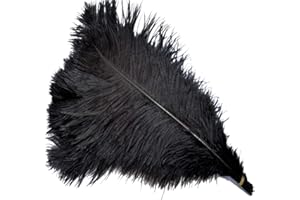 Sowder - Plumas de avestruz para decoración de bodas (5 unidades, 40 - 45 cm)