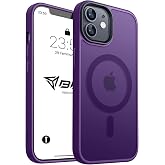 Babilden iPhone i&ccedil;in Kılıf Kamera Korumalı Magsafe Wireless Şarj &Ouml;zellikli Mat Şeffaf Renkli Kılıf (iPhone 11 Mor)