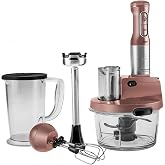 Karaca Mastermaid Prosteel 2500W 6 Bı&ccedil;aklı Uzun Blender Ayaklı Cam Mutfak Robotu, Rosegold