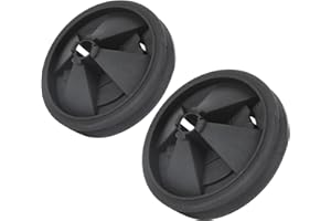 Wifehelper 2 Piezas de Cubierta de Silicona Antisalpicaduras para Triturador de Desechos, 87 Mm de Diámetro, Apta para InSinkErator