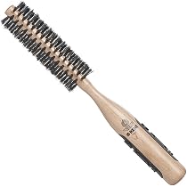 Kent Natural Shine Haarbürste NS08 – Mit Reinen Wildschweinborsten & Buchenholzgriff Für Gesunden Glanz & Volumen