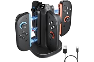 Chargeur Poignée Maecker pour Switch 2 Quai de Charge pour Switch 2 Station Joycon pour Switch 2 Accessoires 2025