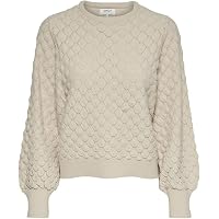 Onlmeddi LS Pearl Polo Button Card Knt, Nero, XS