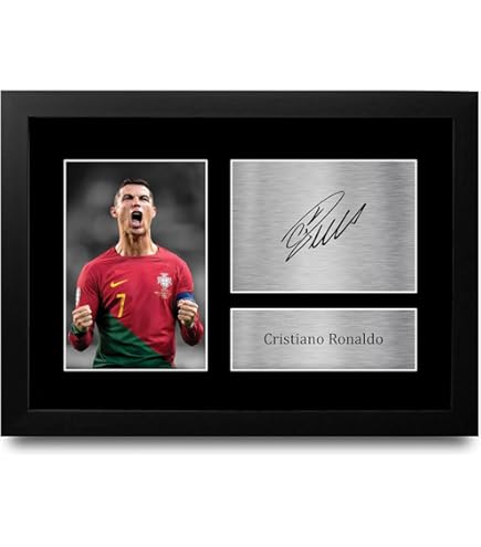 Photo Imprimée Autographiée Lionel Messi - FC Barcelone - Format 7x5 Pouces