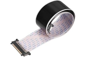 sourcing map Flexible Plano Cable, 51 Pasadores 0,5mm Paso 500mm FPC FFC Flexible Cinta Cable para LCD TV Coche Audio Reproductor de DVD Computadora portátil (Tipo)