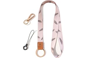 SENLLY Llavero Cordón de Cuello, Diseño de Patrones Originales Acollador Correa para el Llaves y Badge Id Tarjeta