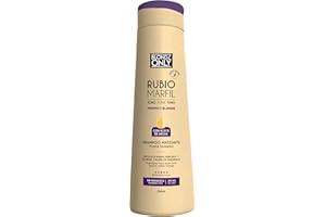 Blondz Only Hair Purple Toning Mask | Eliminates Brassiness | Neutralizes Yellow & Orange Tones | Rubio Marfil Blonde Pearl with Argan Oil Perfect Blonde (Beige) 11.8 Fluid Ounce (350 ml)