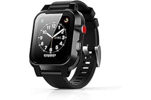 ShellBox Case Apple Watch 38mm Screen Protector Waterproof Case[IP68],Impact Resistant/Rugged 1Row Perforated Soft Band for iWatch Series 3 & 2 38mm (Black)