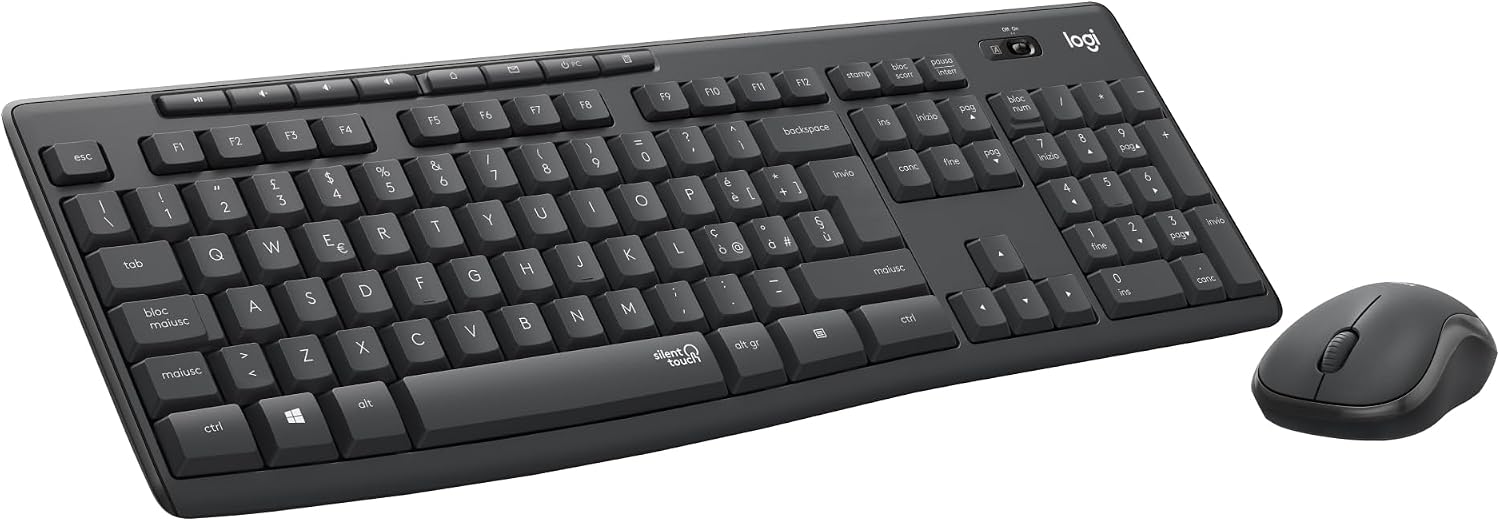 Foire Aux Questions Essentielles sur le Logitech MK295 Silent Wireless Combo tastiera