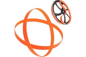 POKIN Urethane Band Saw Tires 14" x 1" x .095" Compatible with Bandsaws Wheels Including Jet Grizzly & Powermatic for Woodworking Projects (No Adhesive Needed) - 2 Pack