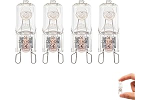 GodtKowty G9 halogenugnslampor 40 W 230 V – värmebeständig till 300 °C för Neff, AEG, Zanussi, Bosch – paket med 2 energiklas