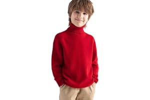 Chanyarn Garçon Fille 100% Laine Mérinos Pull 2025 Automne-Hiver Prêt-À-Porter Col Haute Manches Longues Pull en Tricot