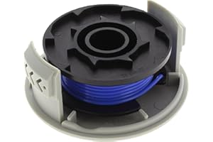 ‎RYOBI Ryobi Szpula z Żyłką 1.6 mm RAC124, Kompatybilne ze Wszystkimi Bezprzewodowymi i Hybrydowymi Podkaszarkami Ryobi 18V