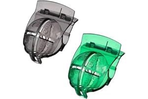 DPWOUM 2 Pcs Black and Green Golf Ball Alignment Tool Golf Ball Line Clip Liner Marker Pen Template Alignment Marks Tool for Golf Putting, On-Course Accessories，Golf Ball Markers