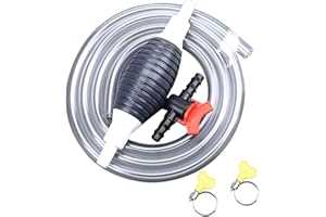 1 Set Pompa a Mano,Sipiris Pompa di Travaso Manuale Pompa di Aspirazione Dell'olio Pompa Trasferimento Liquido Dell'acqua Pompa Manuale Sifone Della Pompa a Mano per Gasolio (4M)