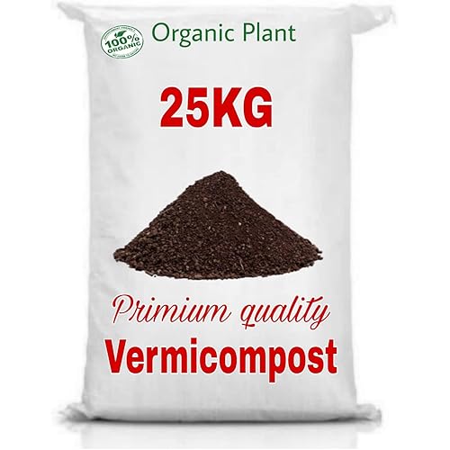 ORGANIC PLANT Primium Quality Vermicompost for Plants (25kg)