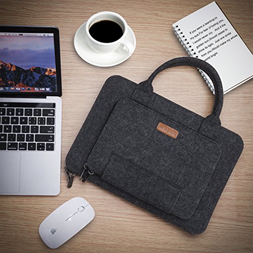 Ropch MacBook Pro Retina H  lle 15 4 Zoll Laptoptasche Notebook Filz Tasche Speziell f  r MacBook Pro Retina   2015-2016    Nicht f  r MacBook Air - D