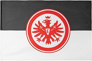 Eintracht Frankfurt Fahne Logo 60 x 40 cm, Querformat