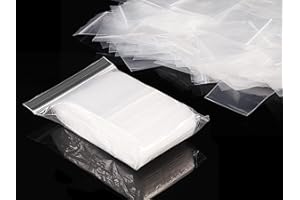 LONELY HIGH HEELS Bustine trasparenti piccole 9 * 6cm Sacchetti plastica richiudibili 300 pezzi Bustine chiusura ermetica piccoli polietilene con zip