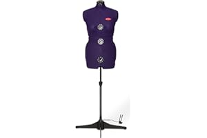 ‎PRYM Prym Prymadonna M, 8-teilig Schneiderbüste, Metal, Lila, M