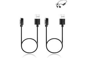 GENERISCH (2 Pack) Ladekabel für Guudsoud X7 Knochenleitungs-Kopfhörer, Magnetisches Ersatz-Ladekabel Kompatibel mit Guudsoud X7