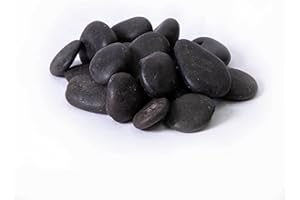 S4G Stones for the Gardens Black Polished Pebbles. Size 40-70 mm. These attractive black polished pebbles are a very elegant element to every single garden. (1)