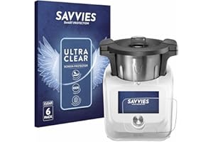 savvies Protection Ecran pour SilverCrest Monsieur Cuisine Connect (6 Pièces) - Film Protection Ultra Clair