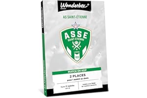 TICK&BOX Ticketbox - As Saint-Etienne - Match en Kop - Coffret Cadeau - Idée Cadeau Divertissement