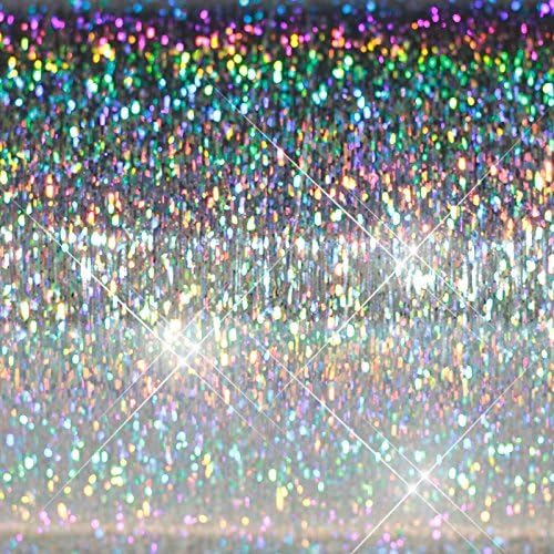 Hair Flairs Pro Hair Tinsel - 100 Strands, 36", Sparkle Silver