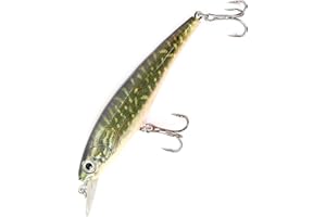 ‎MAJOR FISH Major Fish Zander Wobbler Hecht Barsch Hardbait Flachläufer 10 cm