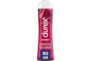 Durex Play Lubricante Cereza, Cherry, 50 ml (Paquete de 1)