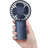 JISULIFE Ventilatore Portatile da 4000 mAh [Tempo di Raffreddamento Max 20 ore] Mini Ventilatore,Ricaricabile USB Ventilatore