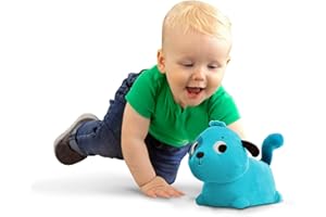 B. Toys Przytulanka Dźwiękowa Piesek, Niebieski, Od 12 Miesięcy