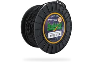 GREENSTAR NYLSAW - Fil Nylon - Ø 4,0mm - L 74m - Fil Haute Performance - Profil en Forme de Lame Dentelée - Coupe Nette Et Précise - Efficace Sur Tous Types De Terrains