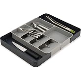 Joseph Joseph Drawerstore Expandable Cutlery Utensil Gadget Organizer - Grey