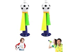 Sounder de klaxon de match de football, sounder de klaxon d'air de klaxon de stade, pour la partie de carnaval de football d'événement sportif pour les amateurs de football (2pcs / couleur aléatoire)