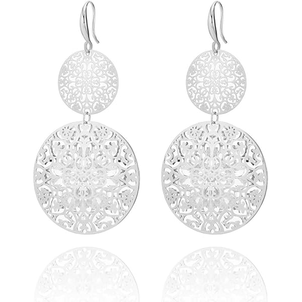 Ouran Lange ketting voor vrouwen, levensboom ketting ketting voor meisjes roségoud en zilveren ketting met CZ kristal ketting, Rose Goud Zilver Zirkonia, Zirkonia