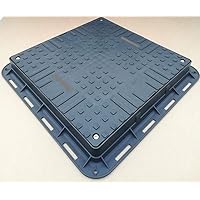 Schachtabdeckung 700mmx700mm Kontrollschacht Schachtdeckel KG Rohr Brunnen