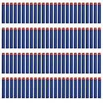 queenshiny 7.2cm Blue Foam 100 Stück Dart für Nerf N-Streik Elite Series Blasters Spielzeugpistole
