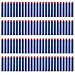 Price comparison product image queenshiny Darts 7.2cm Blue Foam 100 Pcs for Nerf N-strike Elite Series Blasters Toy Gun